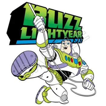 Toy Story Buzz DTF Iron on Transfer - Ready to Press #59