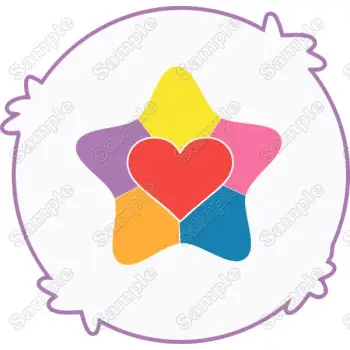 True Heart Bear Care Bears Tummies  Costume DTF Iron on Transfer  - Ready to Press 