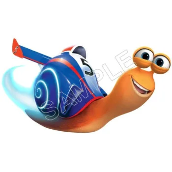 Turbo (Snail) DTF Iron on Transfer  - Ready to Press  #1