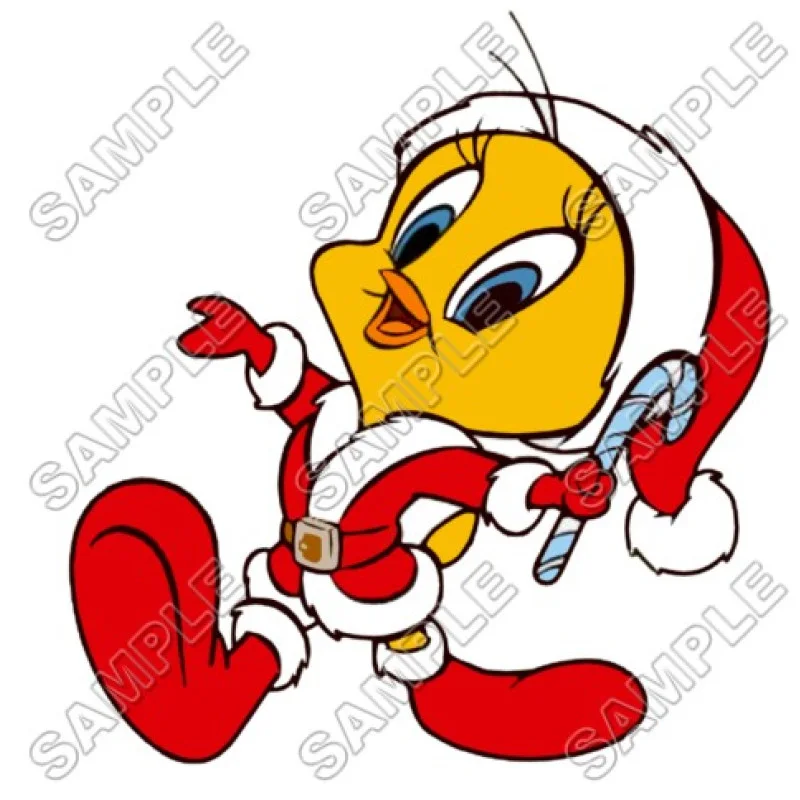 Tweety Christmas DTF Iron on Transfer - Ready to Press #3 Tweety Christmas DTF Iron on Transfer - Ready to Press #3