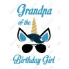 Unicorn Birthday Choose Family Member DTF Iron on Transfer