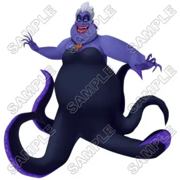 Ursula  The Little Mermaid  DTF Iron on Transfer - Ready to Press #1