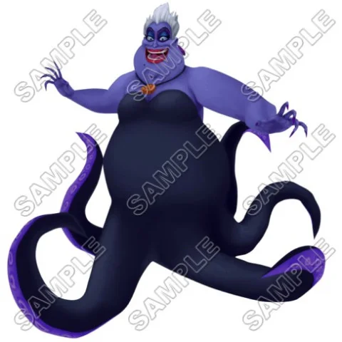 Ursula  The Little Mermaid  DTF Iron on Transfer - Ready to Press #1