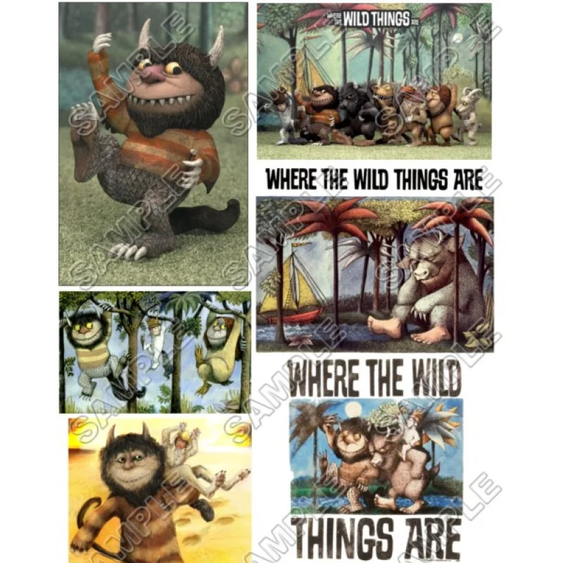 Where the Wild Things Are DTF Iron on Transfer - Ready to Press #1 Where the Wild Things Are DTF Iron on Transfer - Ready to Press #1