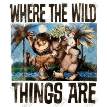 Where the Wild Things Are  DTF Iron on Transfer - Ready to Press #6