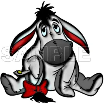 Winnie the Pooh  Eeyore DTF Iron on Transfer - Ready to Press #3