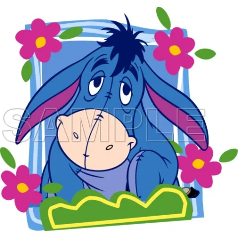 Winnie the Pooh Eeyore DTF Iron on Transfer - Ready to Press #4 Winnie the Pooh Eeyore DTF Iron on Transfer - Ready to Press #4