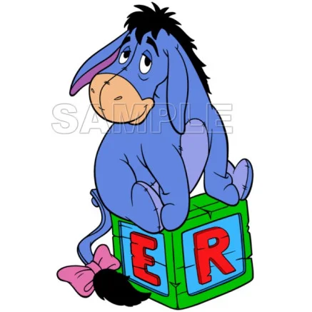Winnie the Pooh Eeyore DTF Iron on Transfer - Ready to Press #7 Winnie the Pooh Eeyore DTF Iron on Transfer - Ready to Press #7