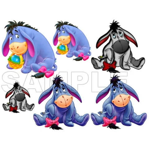 Winnie the Pooh Eeyore DTF Iron on Transfer - Ready to Press #8 Winnie the Pooh Eeyore DTF Iron on Transfer - Ready to Press #8
