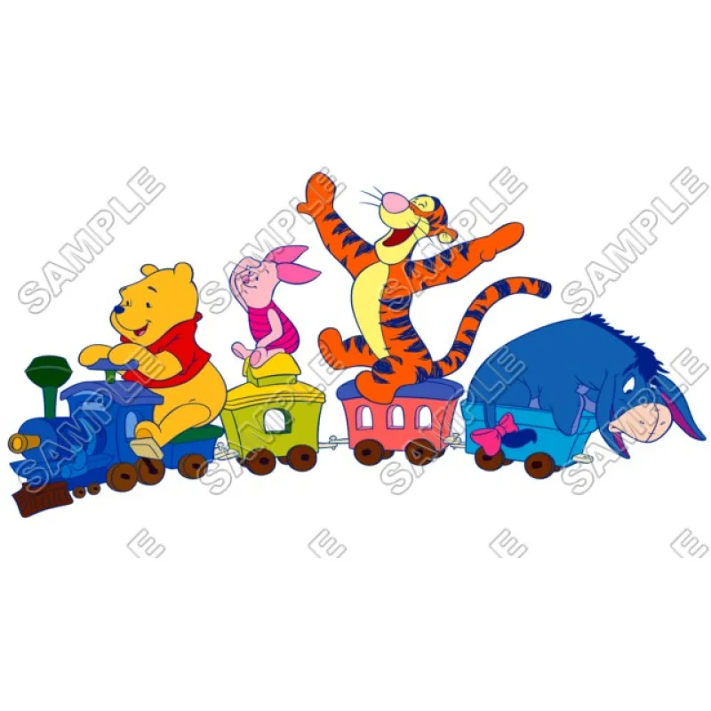 Winnie the Pooh Eeyore Tiger DTF Iron on Transfer - Ready to Press #13 Winnie the Pooh Eeyore Tiger DTF Iron on Transfer - Ready to Press #13