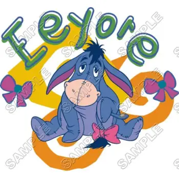 Winnie the Pooh Eeyore Tiger DTF Iron on Transfer - Ready to Press #22