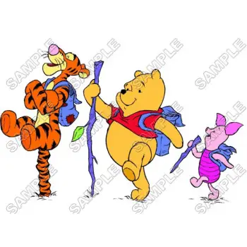 Winnie the Pooh Eeyore Tiger DTF Iron on Transfer - Ready to Press #23