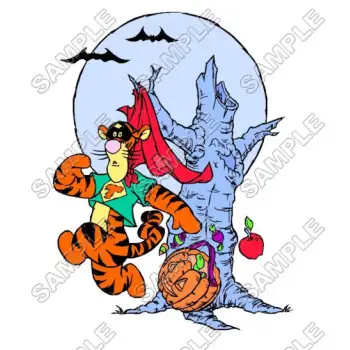 Winnie the Pooh Piglet Halloween  Eeyore Tiger DTF Iron on Transfer - Ready to Press #29