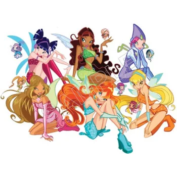 Winx Club  Fairy DTF Iron on Transfer - Ready to Press #93