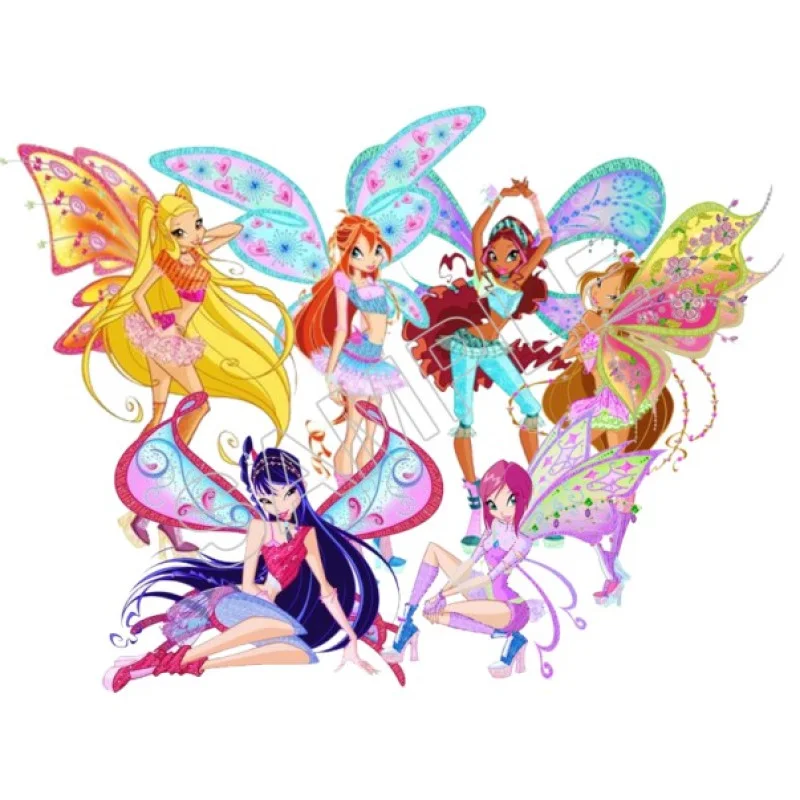 Winx Club  Fairy DTF Iron on Transfer - Ready to Press #95