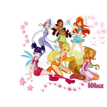 Winx Club  Fairy DTF Iron on Transfer - Ready to Press #97