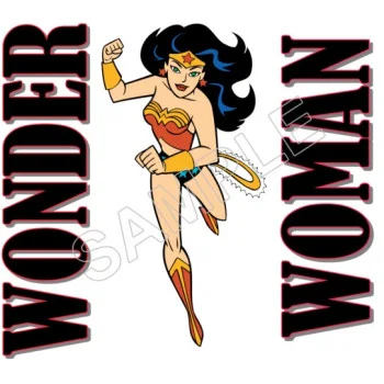 Wonder Woman DTF Iron on Transfer - Ready to Press #11