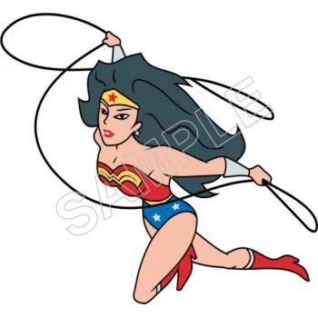 Wonder Woman DTF Iron on Transfer - Ready to Press #16