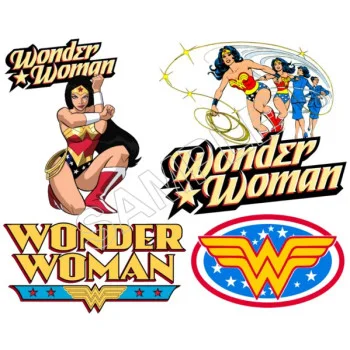 Wonder Woman  DTF Iron on Transfer - Ready to Press #6