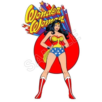 Wonder Woman DTF Iron on Transfer - Ready to Press #61