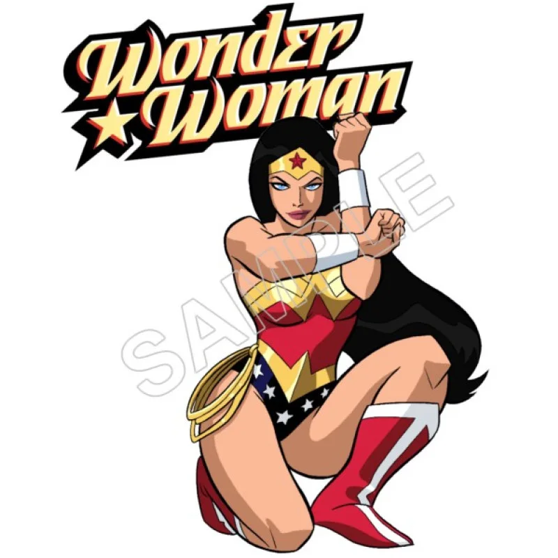 Wonder Woman DTF Iron on Transfer - Ready to Press #8 Wonder Woman DTF Iron on Transfer - Ready to Press #8