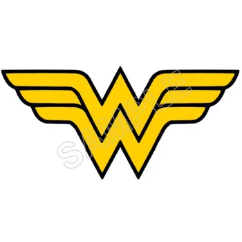 Wonder Woman Logo  DTF Iron on Transfer - Ready to Press #3