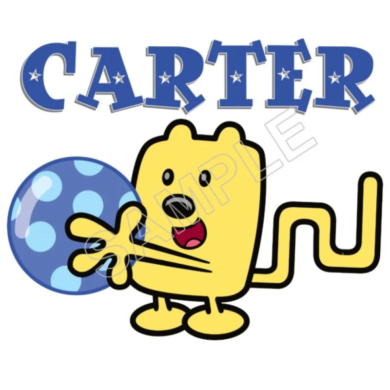 Wow Wubbzy Personalized Custom DTF Iron on Transfer - Ready to Press #53 Wow Wubbzy Personalized Custom DTF Iron on Transfer - Ready to Press #53