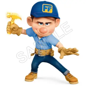 Wreck-It Ralph Felix DTF Iron on Transfer - Ready to Press #64