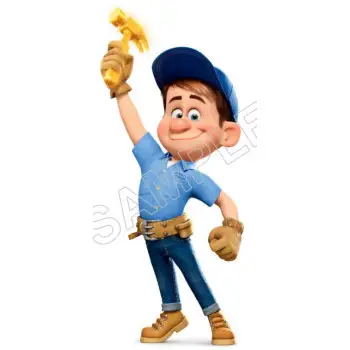 Wreck-It Ralph Felix DTF Iron on Transfer - Ready to Press #98