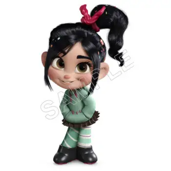 Wreck-It Ralph Vanellope DTF Iron on Transfer - Ready to Press #99