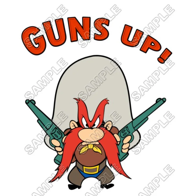 Yosemite Sam DTF Iron on Transfer - Ready to Press #2 Yosemite Sam DTF Iron on Transfer - Ready to Press #2