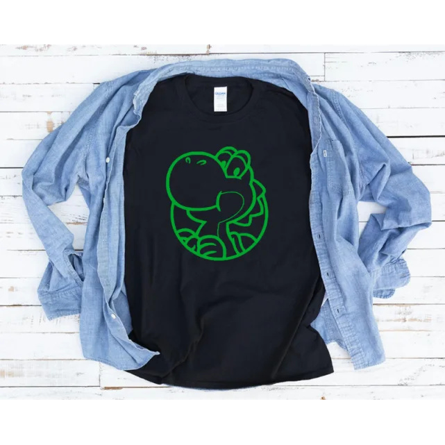 Yoshi Iron On Transfer Vinyl HTV Yoshi Iron On Transfer Vinyl HTV