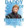 Frozen Family Member Birthday DTF Iron on Transfer - Ready to Press Frozen Family Member Birthday DTF Iron on Transfer - Ready to Press