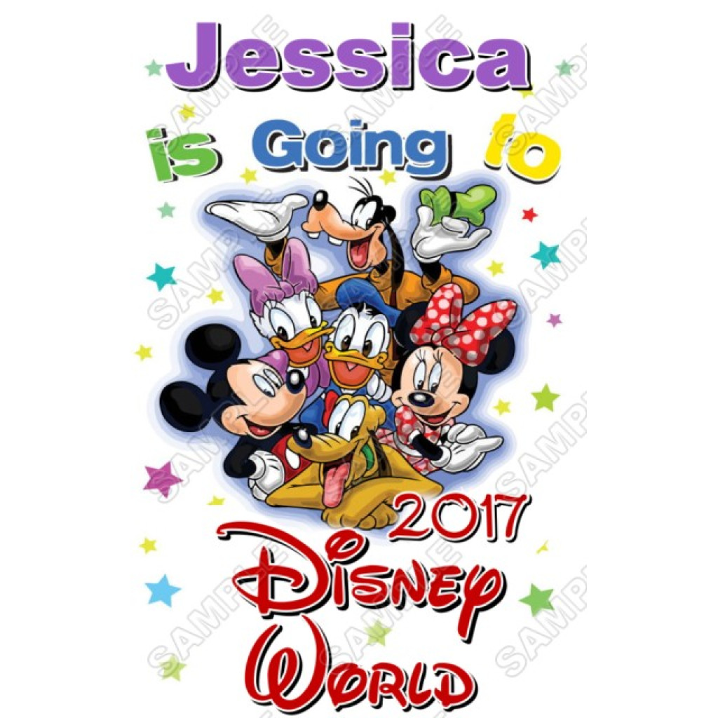 Disney Disneyland Vacation Cruise Personalized Custom DTF Iron on Transfer  - Ready to Press #1, image size:1024x1024
