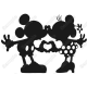 Disney Minnie  Mouse Mickey Valentine s   Iron On Transfer Vinyl HTV (by www.kraftyme.com)