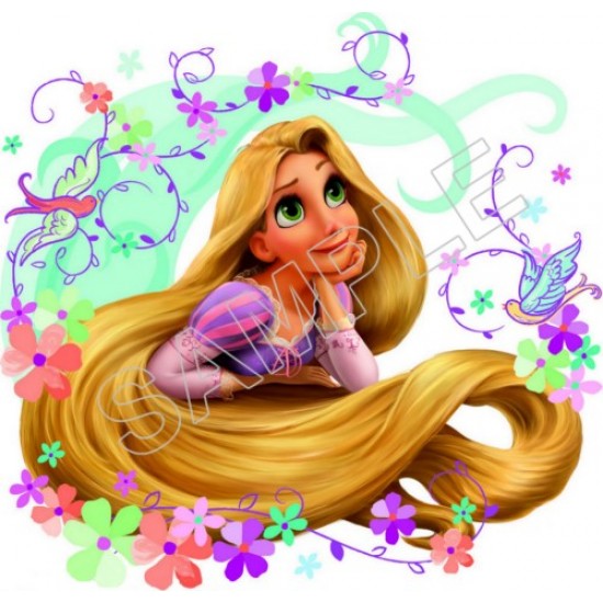 Disney Princess Tangled Rapunzel  Heat Iron On Transfer for T shirts N3 (by www.kraftyme.com)