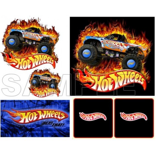 Hot Wheels  Heat Iron On Transfer for T shirts N2 (by www.kraftyme.com)