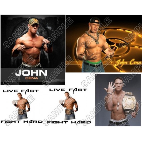 John Cena  T Shirt Iron on Transfer  Decal  N2 (by www.kraftyme.com)