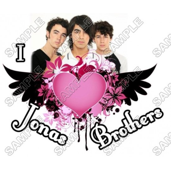 Jonas Brothers T Shirt  Iron on Transfer Decal  N1 (by www.kraftyme.com)