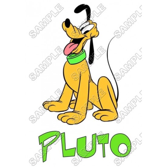 Pluto Heat Iron On Transfer for T shirts N2 (by www.kraftyme.com)